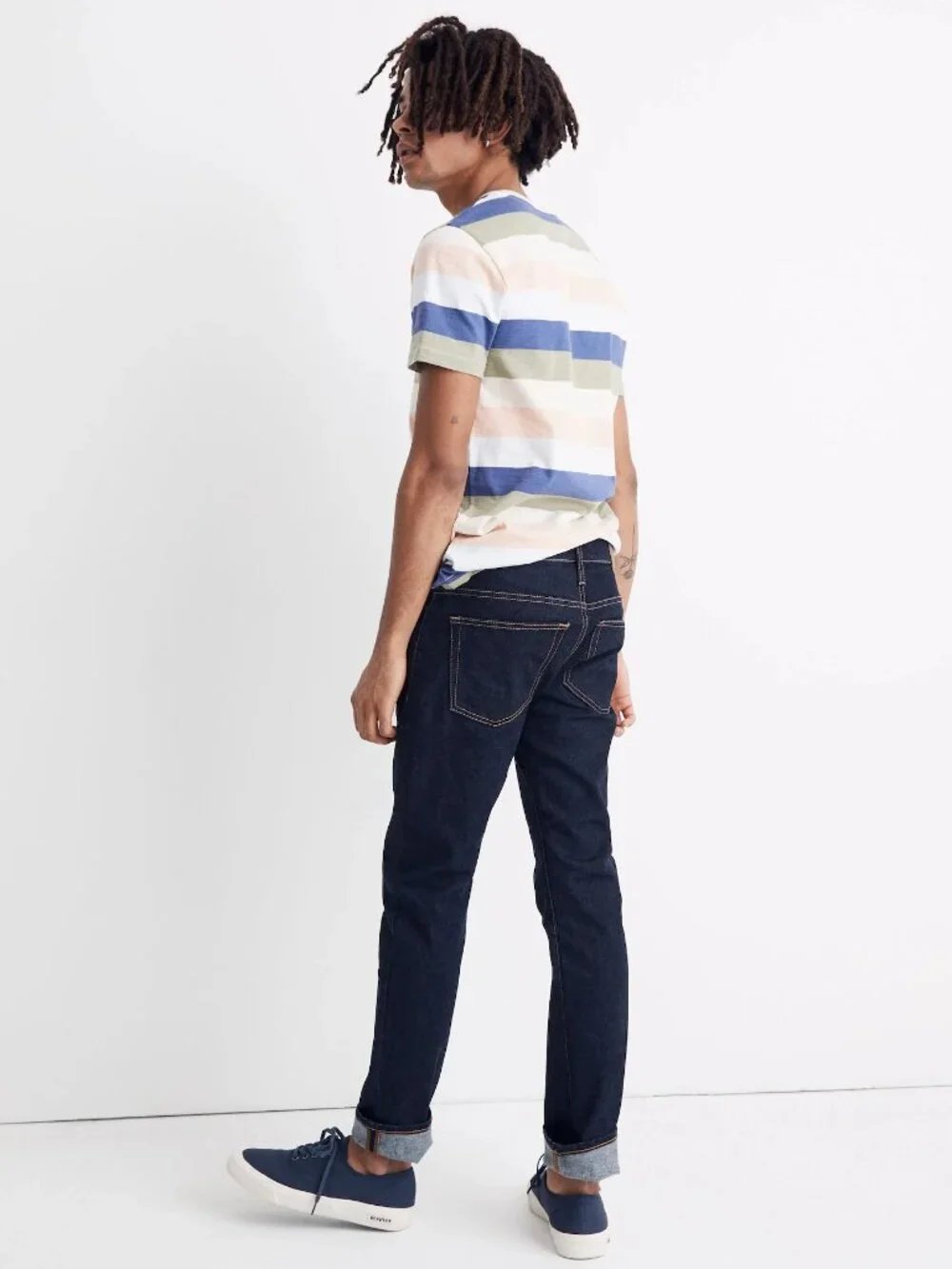 NWT Madewell Straight Jeans in Rinse Wash 28 x 32